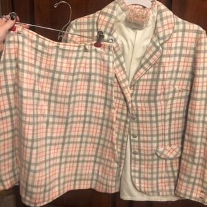 Vintage blazer/skirt combo